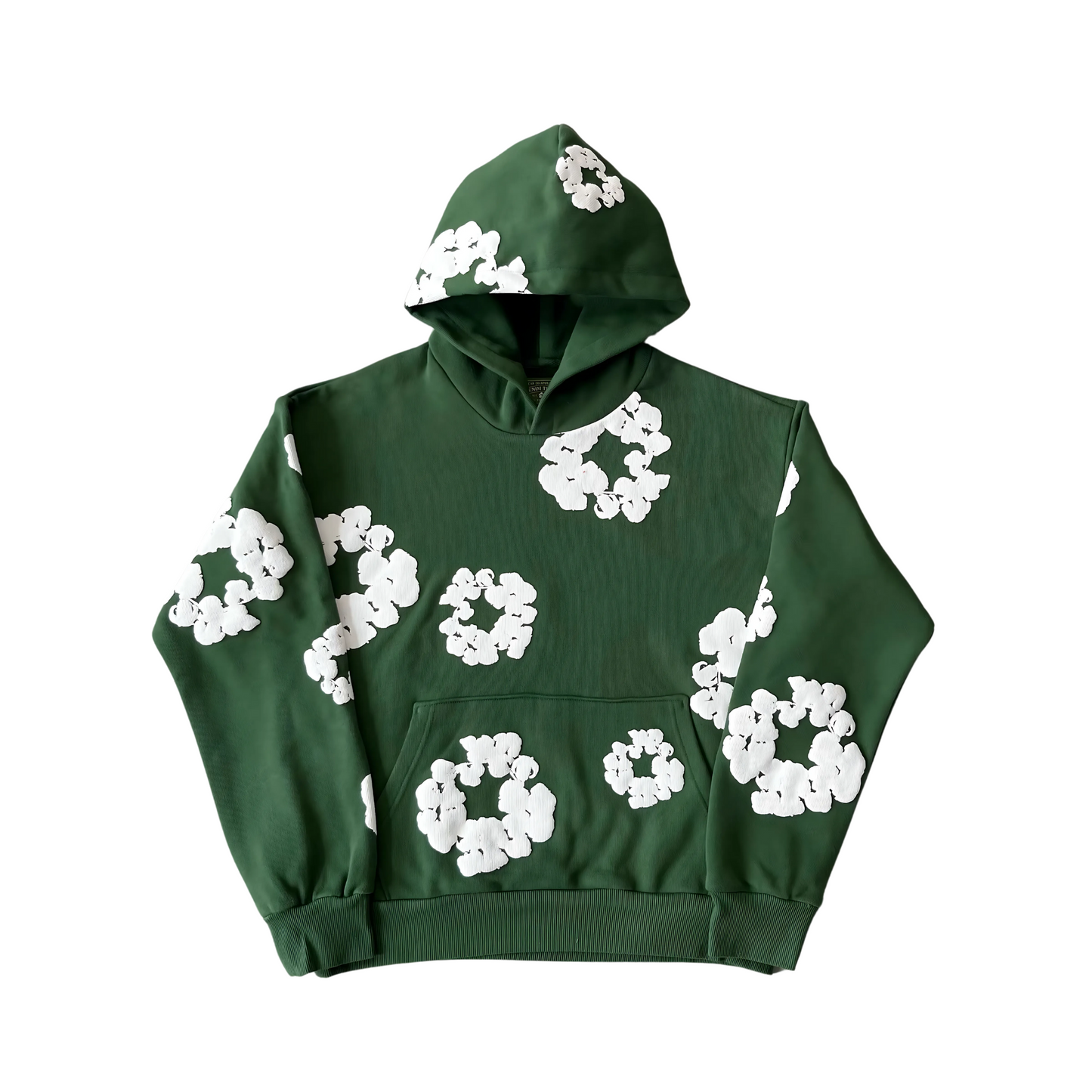 Hoodie Denim Tears Green